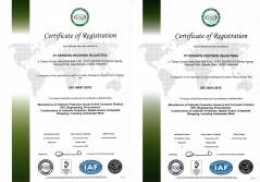 Certificate Certificate 2 daftar iso ohsas