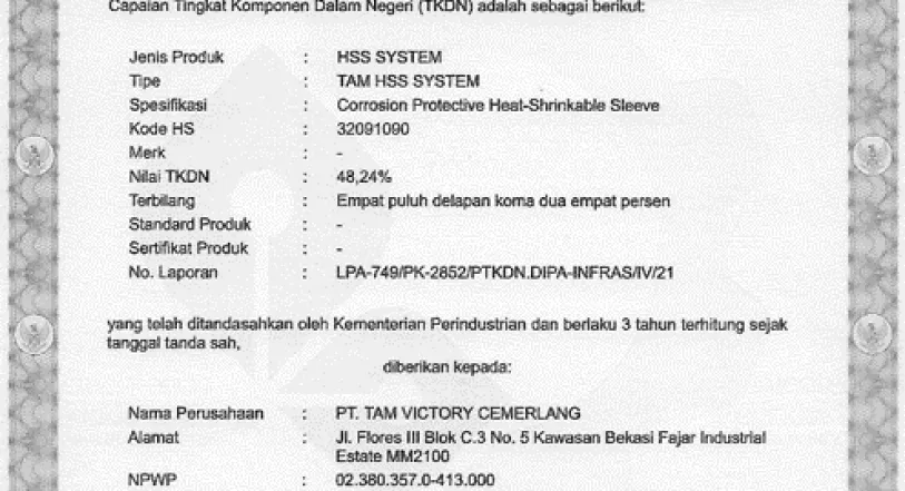 Products PRODUSEN FIELD JOINT COATING (TAM HSS) 4 fototkdn