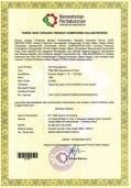 Certificate TKDN Polyurethane tkdn 598 polyurethane