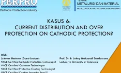 Materi Kuliah PERPRO  UI Mengenai Cathodic Protection Kasus 6 Current Distribution and Over Protection